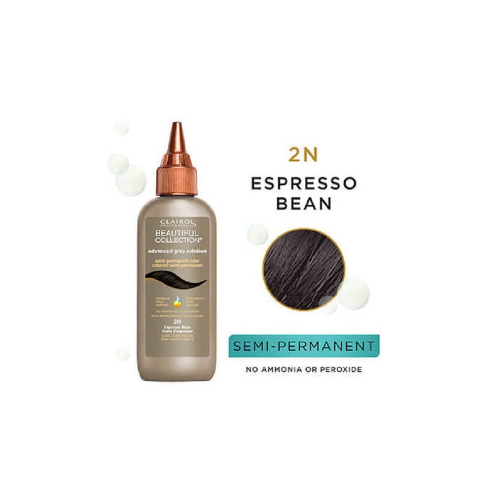 (1 Pk) Clairol Beautiful Collection 2N Espesso Bean