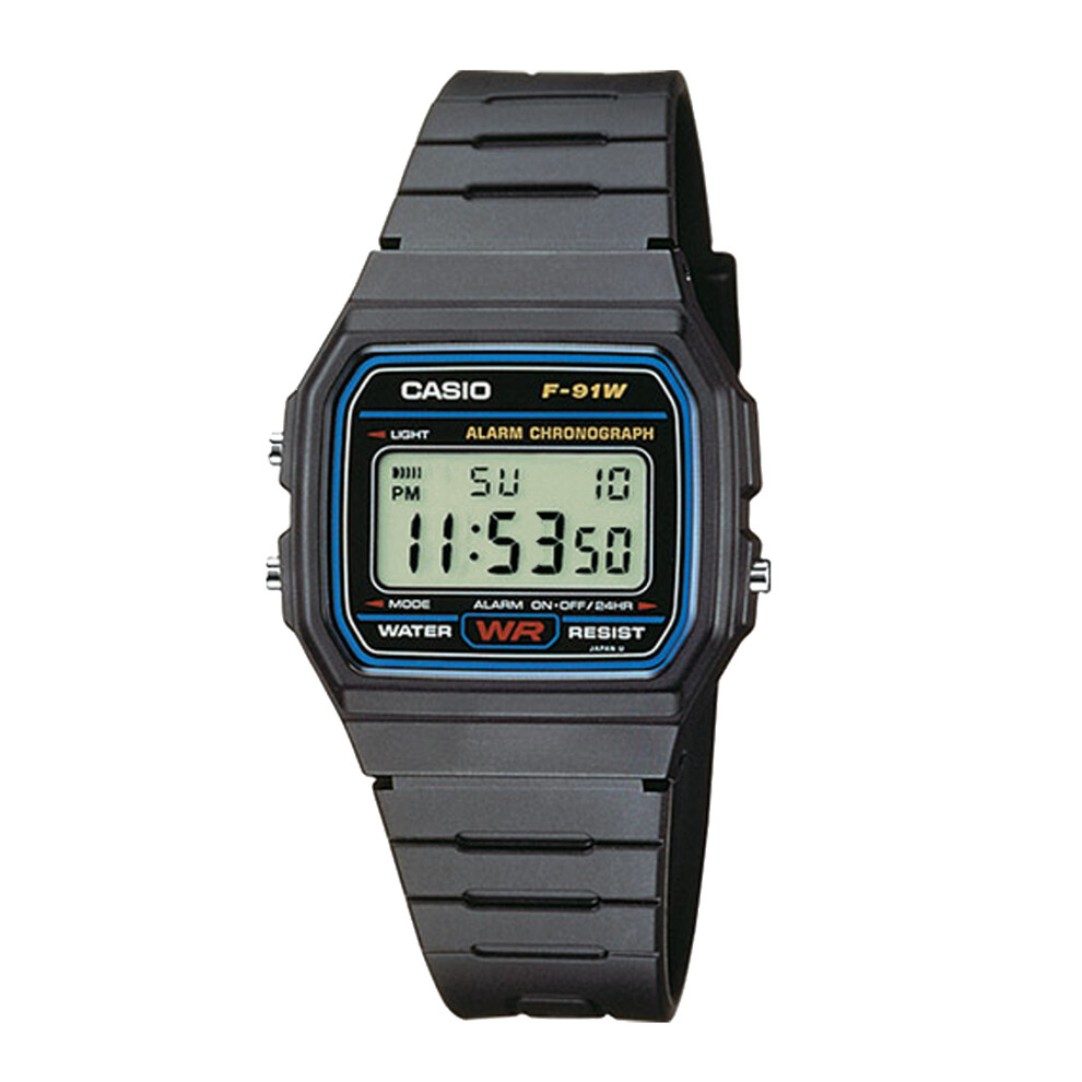 Casio F-91W-1YEF Mens Resin Digital Watch