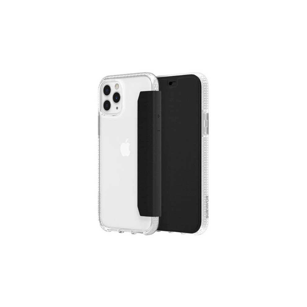 Griffin Survivor Clear Wallet For Apple Iphone 11 Pro Max Clear/Black