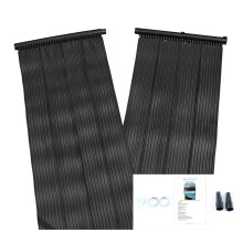 (1) Kids Paddling Swimming Pool Solar Mat Free Hot Water Heater Total Kit Sun Energy 0.66m x 6.05m
