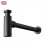 Black Basin Sink Bottle Trap & Unslotted Clicker Basin Waste 2