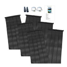 (3) Kids Paddling Swimming Pool Solar Mat Free Hot Water Heater Total Kit Sun Energy 0.66m x 6.05m