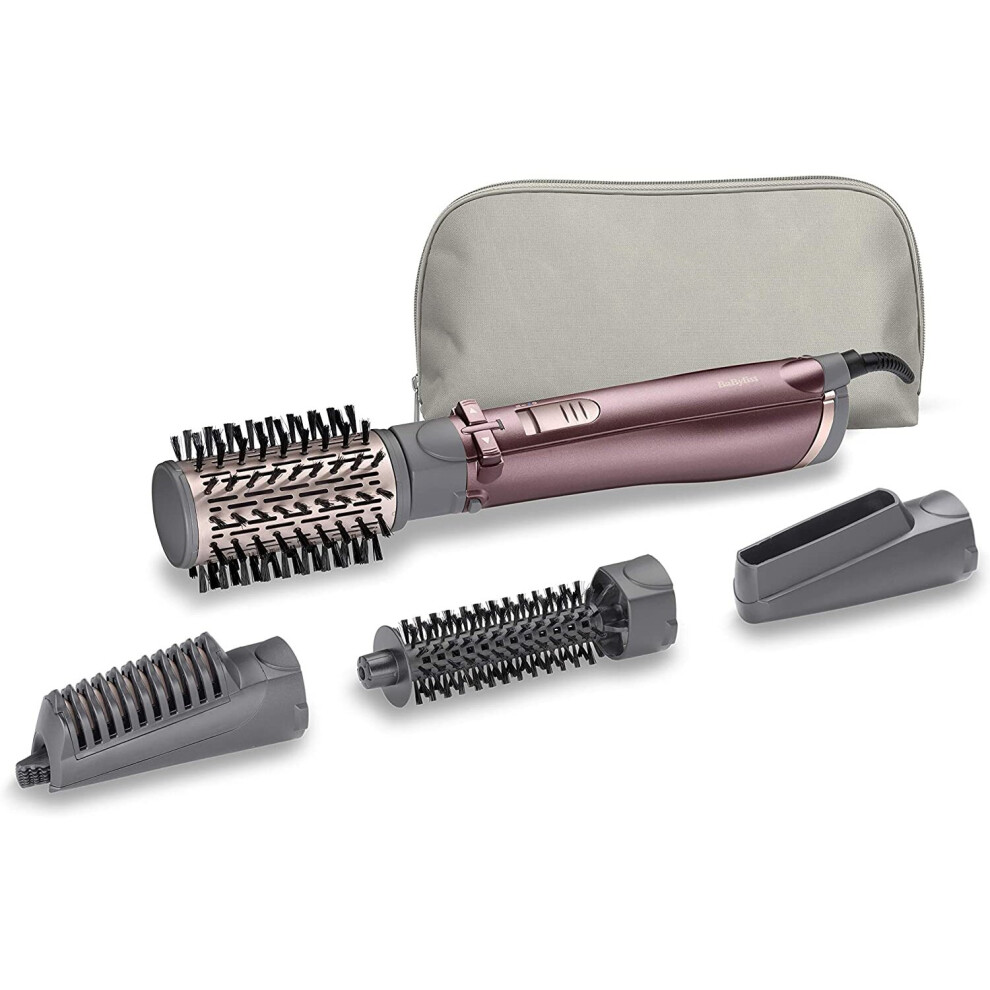 BaByliss AS960E Brush Of Air Rotary 1000 W, Shaper With 4 Heads