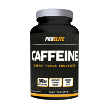 ProElite Caffeine Tablets Energy 240 Tablets Increase Stamina & Energy