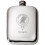 Fleming Scottish Clan Crest Name Pewter Hip Flask 6oz 1