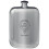 MacPhun Family Crest Design Pocket Hip Flask 6oz Rounded Polished Pewter 1