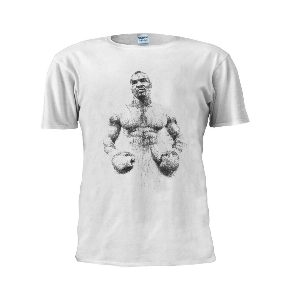 Mike Tyson Boxing T Shirt Gym Training Muscle Running MMA Trendy Tee Unisex Men T Shirt on OnBuy