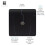 Trendi Switch Trendi Modern TV Co-Axial Socket Matt Black 2