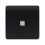 Trendi Switch Trendi Artistic Modern Telephone Socket Matt Black 1