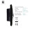 Trendi Switch Trendi Modern 45 A Light Switch & Neon Insert Matt Black 3