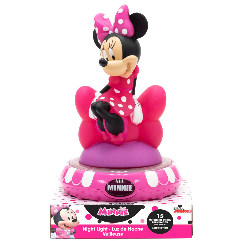 Minnie Mouse 3D Figure Night Light Lamp