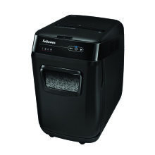 Fellowes AutoMax 200M paper shredder Micro-cut shredding Black