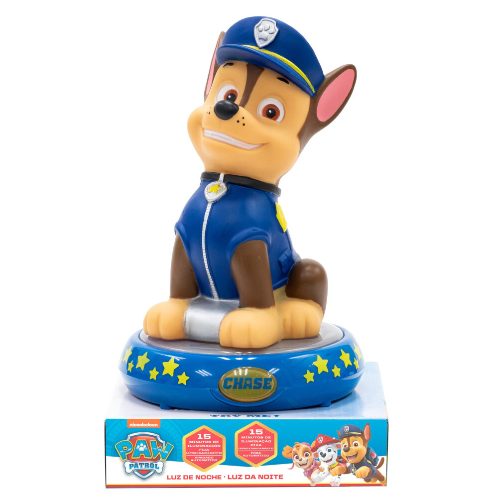 Paw Patrol Chase 3D Figure Night Light Lamp