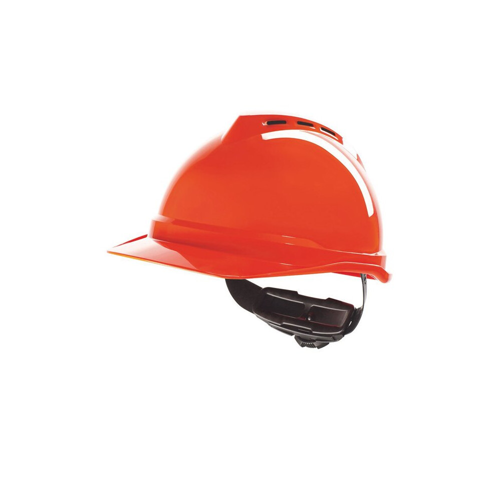 (Orange) Msa V-Gard 500 Vented Safety Helmet Hard Hat 3661258060290