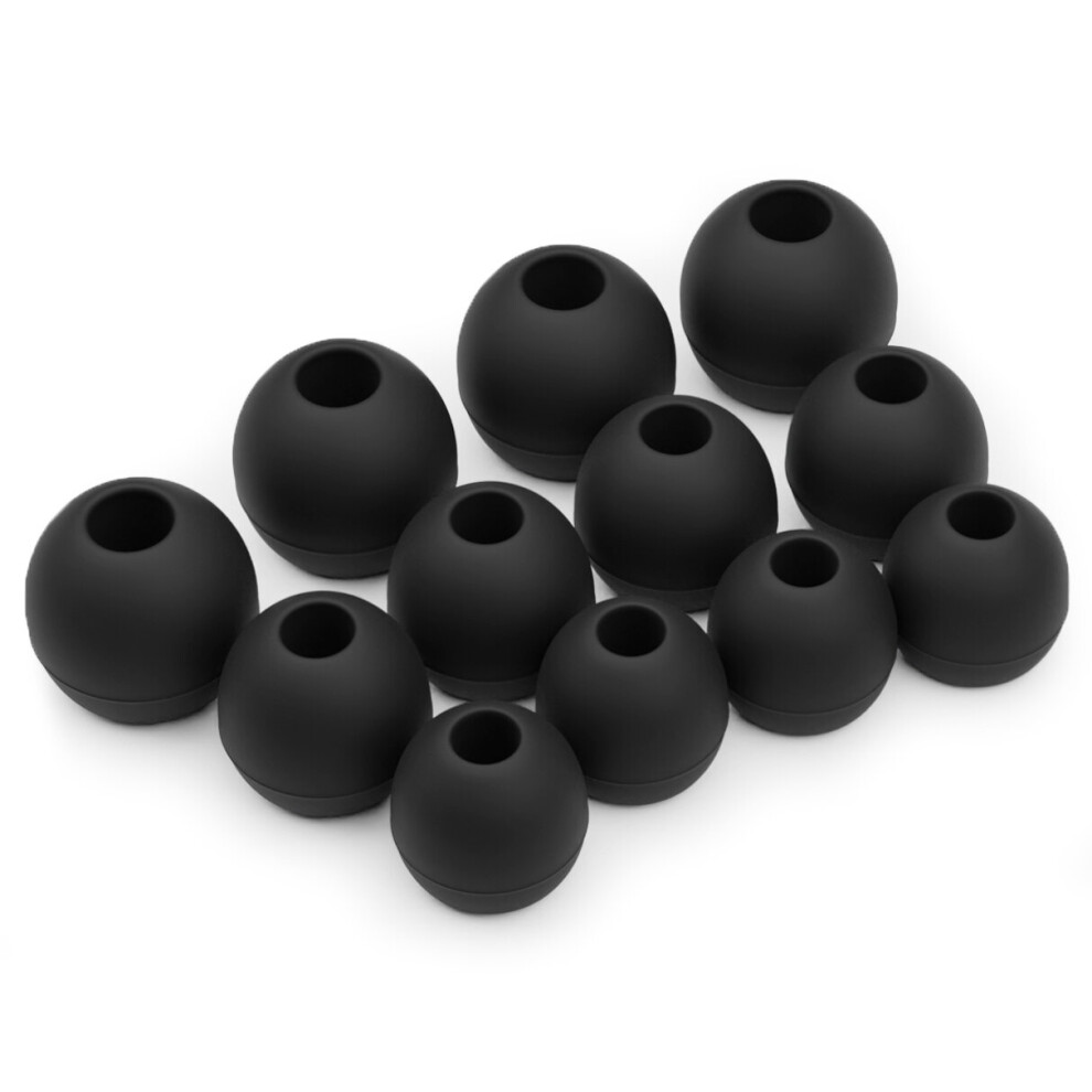 12 x Silicone EarBuds Ear Tips For BEATs BEATsX urBEATs Earphones