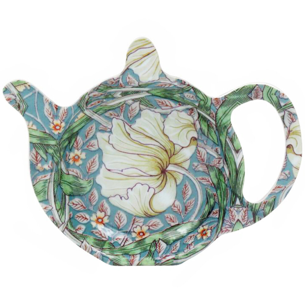 William Morris Pimpernel Melamine Teabag Tidy Rest Holder Heat Resistant