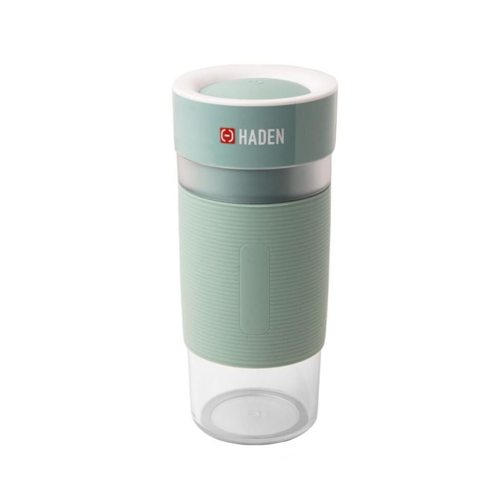 Haden 300ml Sage Green Fruits Smoothie Maker USB Rechargeable Portable Blender-image-OPC-P7D6ZNK-NEW