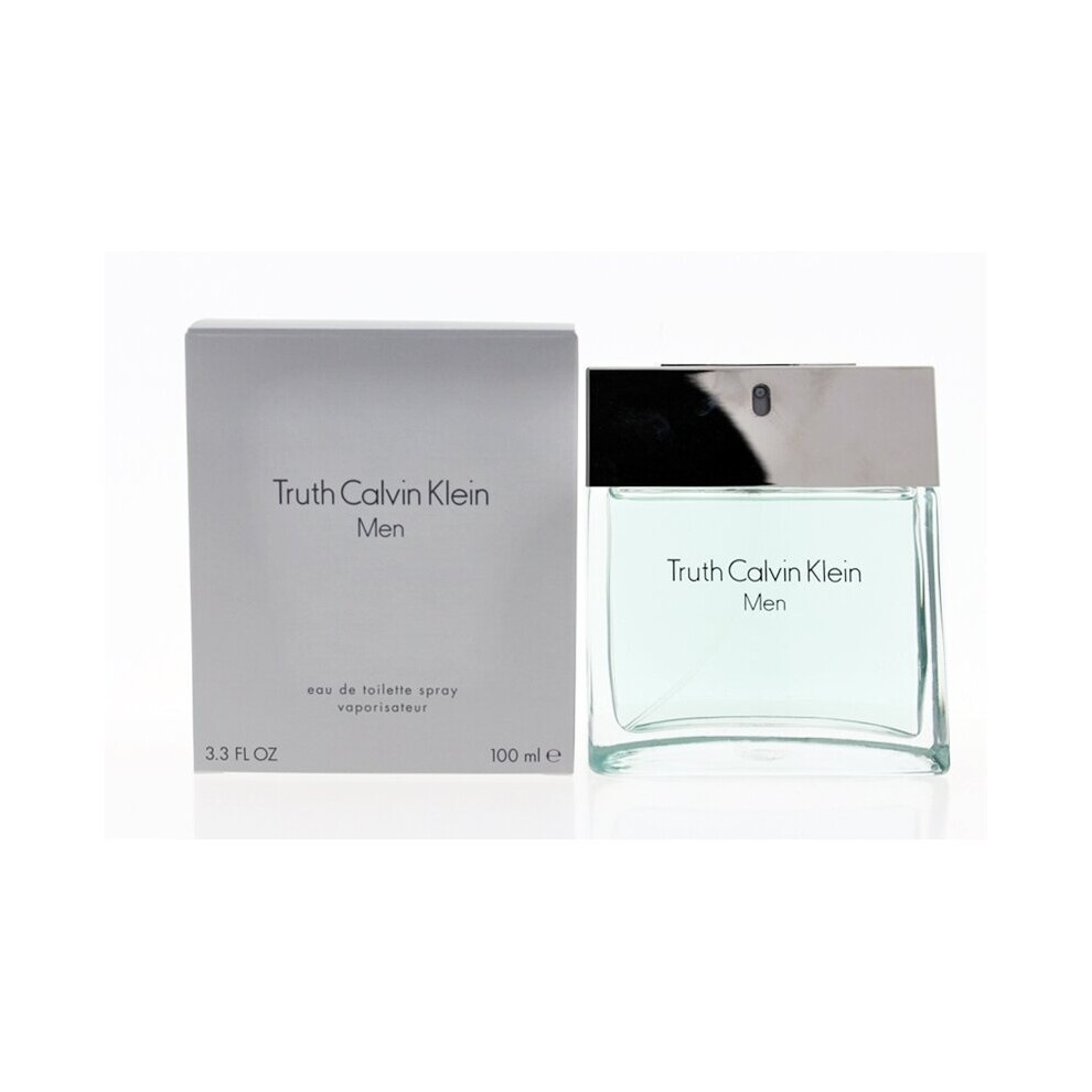 Truth by Calvin Klein, 3.4 oz EDT Spray for Men Eau De Toilette