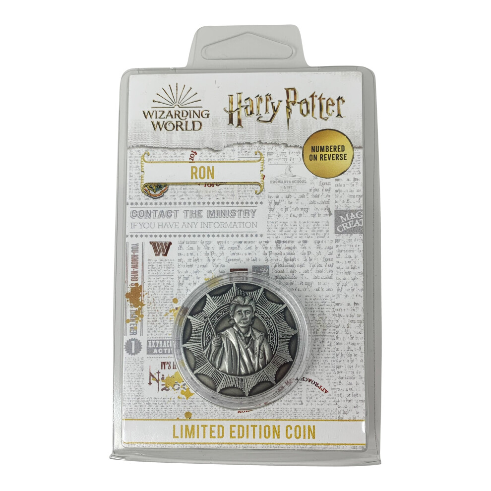 Harry Potter Ron Weasley (Harry Potter) Limited Edition Collectable Coin