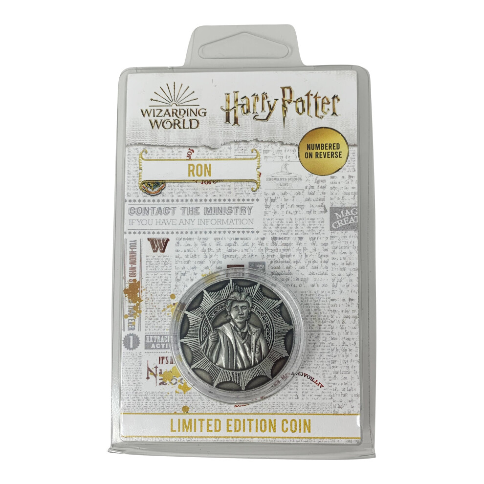 Limited Edition Ron Weasley Collectible Coin