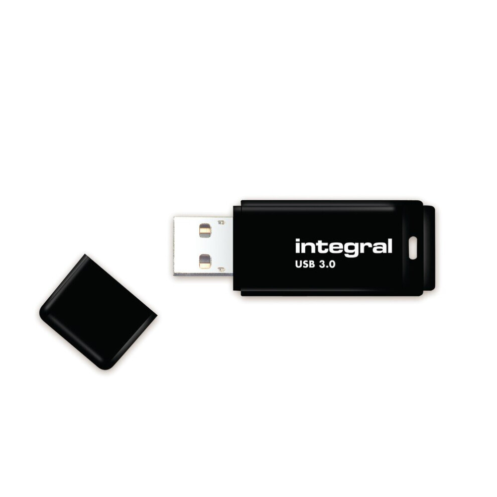 Integral 64Gb Usb3.0 Memory Flash Drive (Memory Stick) Black 5055288431911