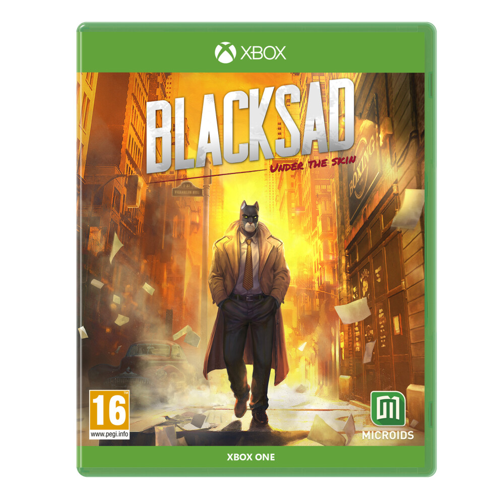 Blacksad Under The Skin Limited Edition Xbox One Game 3760156483290
