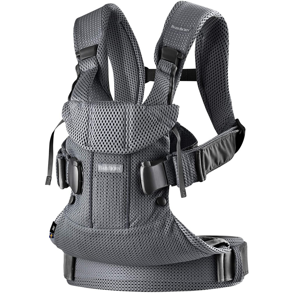 BabyBjÃ¶rn Baby Carrier One Air, 3D Mesh, Anthracite