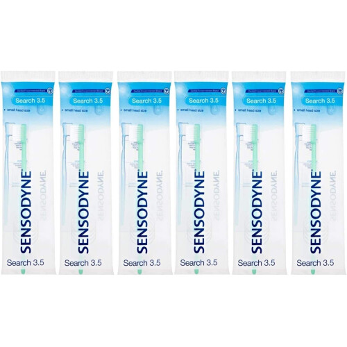 Sensodyne 6x Sensodyne Search 3.5 Toothbrush for Sensitive Teeth