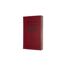 Moleskine Passion Journal Wine, Hardcover, gro (12,7 x 21,9 cm), Bordeauxrot, 400 Seiten
