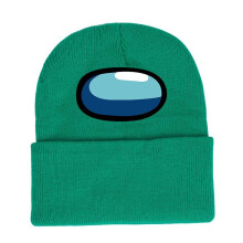 (DarkGreen) Among Us Unisex Winter Knitted Beanie Hat Warm Cap