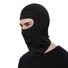 (Black) Warm Ski Hats Face Mask Cap Balaclava Outdoor Hat