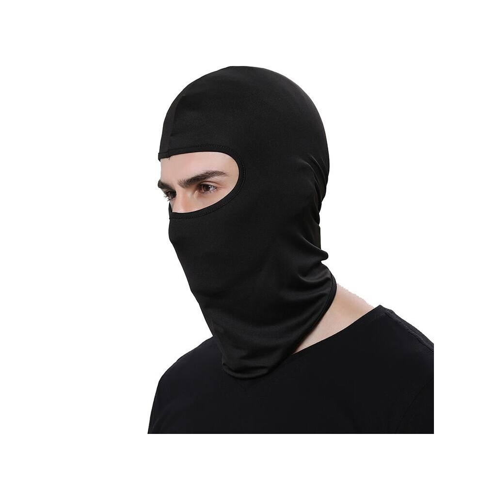 (Black) Warm Ski Hats Face Mask Cap Balaclava Outdoor Hat