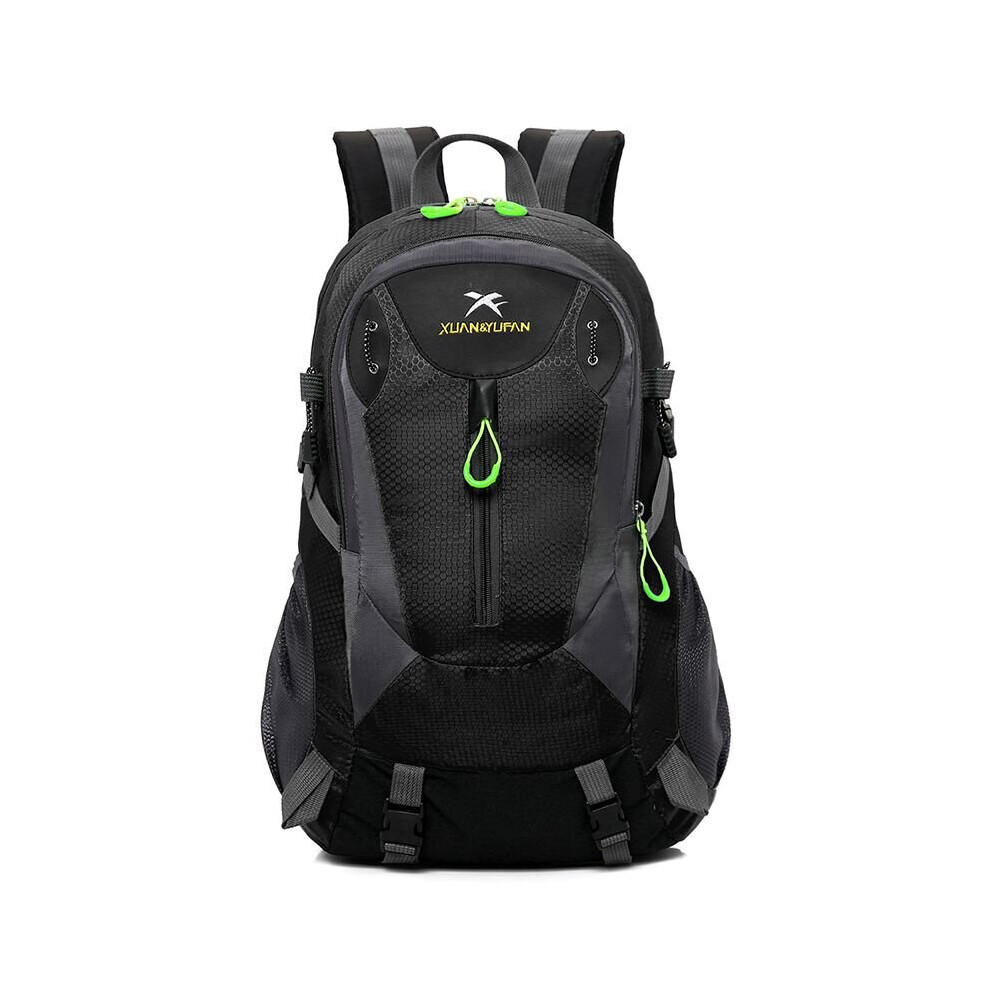 (Black) 40L Large Backpack Travel Hiking Bag Camp Rucksack