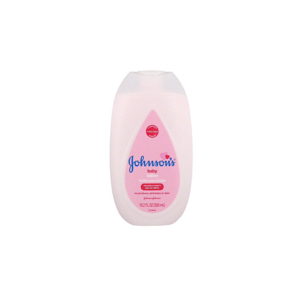 Lotion 300Ml - 24H Nourishing Moisture With Coconut Oil, Hypoallergenic & Dermatologist-Tested, Parabens/Phthalates/Dyes Free Johnson's Baby