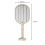 2 in 1 10 LED Electric Fly Racket Zapper Killer Swatter Bug Mosquito 9