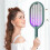 2 in 1 10 LED Electric Fly Racket Zapper Killer Swatter Bug Mosquito 5