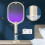 2 in 1 10 LED Electric Fly Racket Zapper Killer Swatter Bug Mosquito 1