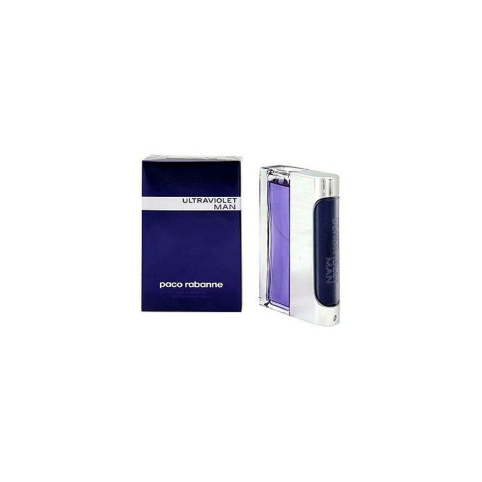 Ultraviolet by Paco Rabanne 3.4 oz EDT Cologne for Men New in Box