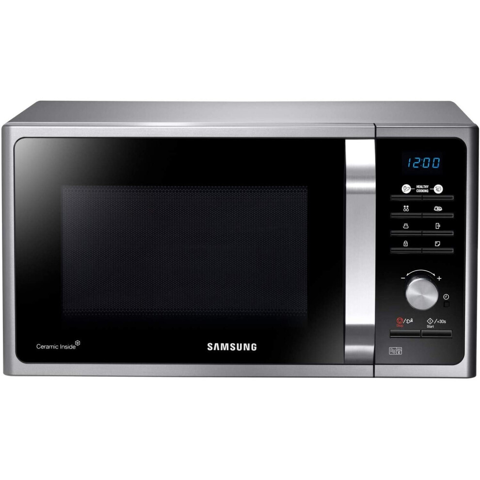 Samsung MS23F301TAS - Solo Microwave Oven in Silver Tact