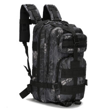 (Black Python) Outdoor Military Tactical Camping Hiking Rucksack