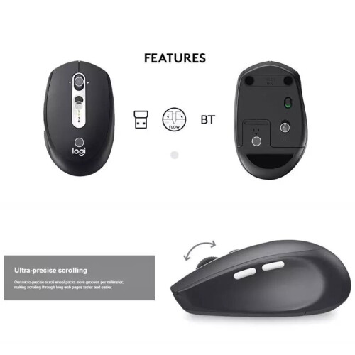 Logitech Logitech M590 Wireless Mute Bluetooth Mouse 2.4GHz Unifying Dual Mode 2