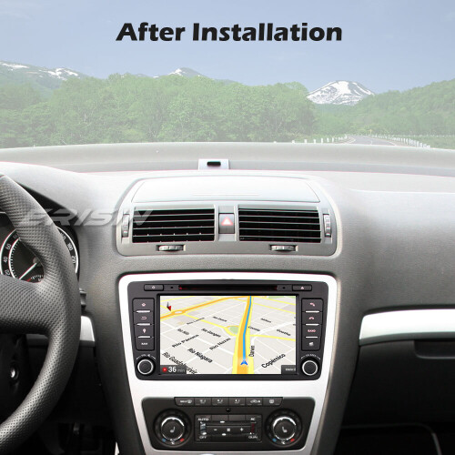Octa-Core Android 12.0 Car Stereo CarPlay DAB+ Sat Nav DSP Bluetooth For Skoda Octavia Yeti 1