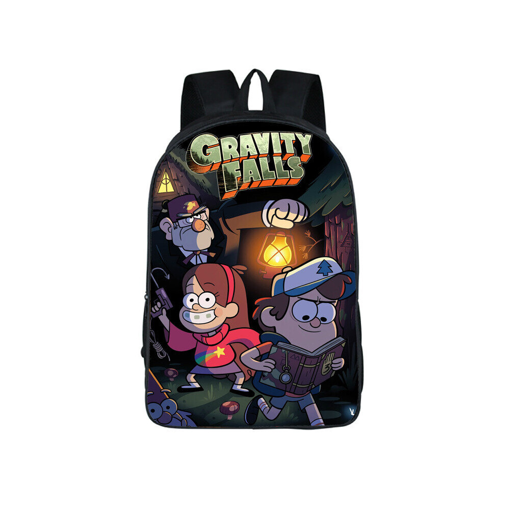 (#10) Cartoon Gravity Falls Backpack School Bag Rucksack