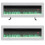 Living And Home (White) 50 Inch Insert/Wall Mounted LED Electric Fireplace 4