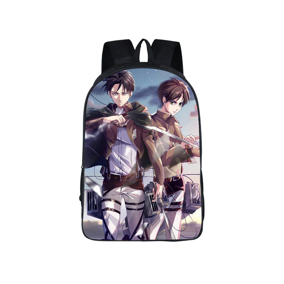 (#4) Attack on Titan Backpack Schoolbag Travel Rucksack-image-OPC-P7D7QKQ-NEW