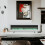 Living And Home (White) 50 Inch Insert/Wall Mounted LED Electric Fireplace 5