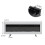 Living And Home (White) 50 Inch Insert/Wall Mounted LED Electric Fireplace 3