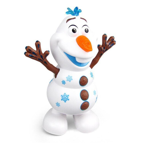 (Type) Dancing Snowman- Musical Olaf Robot With LED Light 2