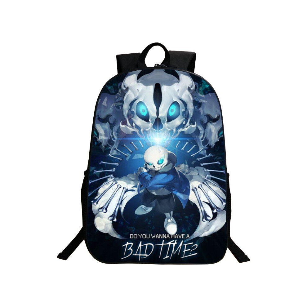 (#5) Undertale Sans Papyrus Backpack School Bag Rucksack