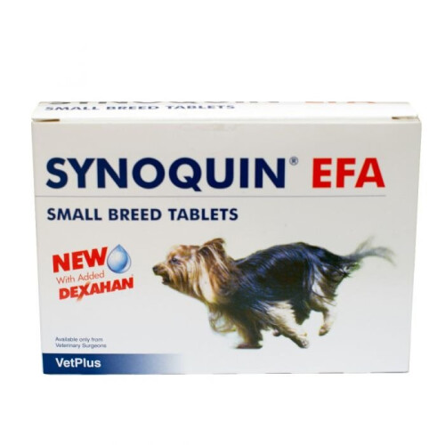 Synoquin EFA Joint Supplement Tablets For Small Breed Dogs Pack 90